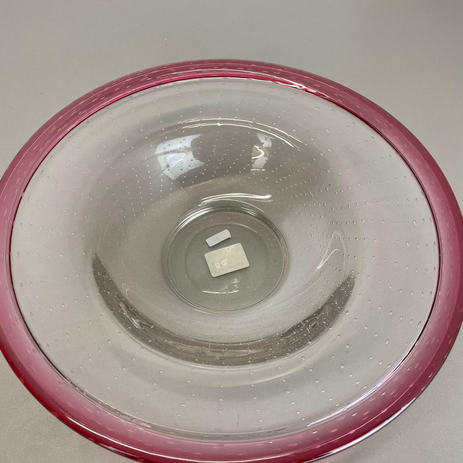 photo for sale German Glass Bowl By Karl Wiedmann For Wmf, 1960s Baushaus Art Deco