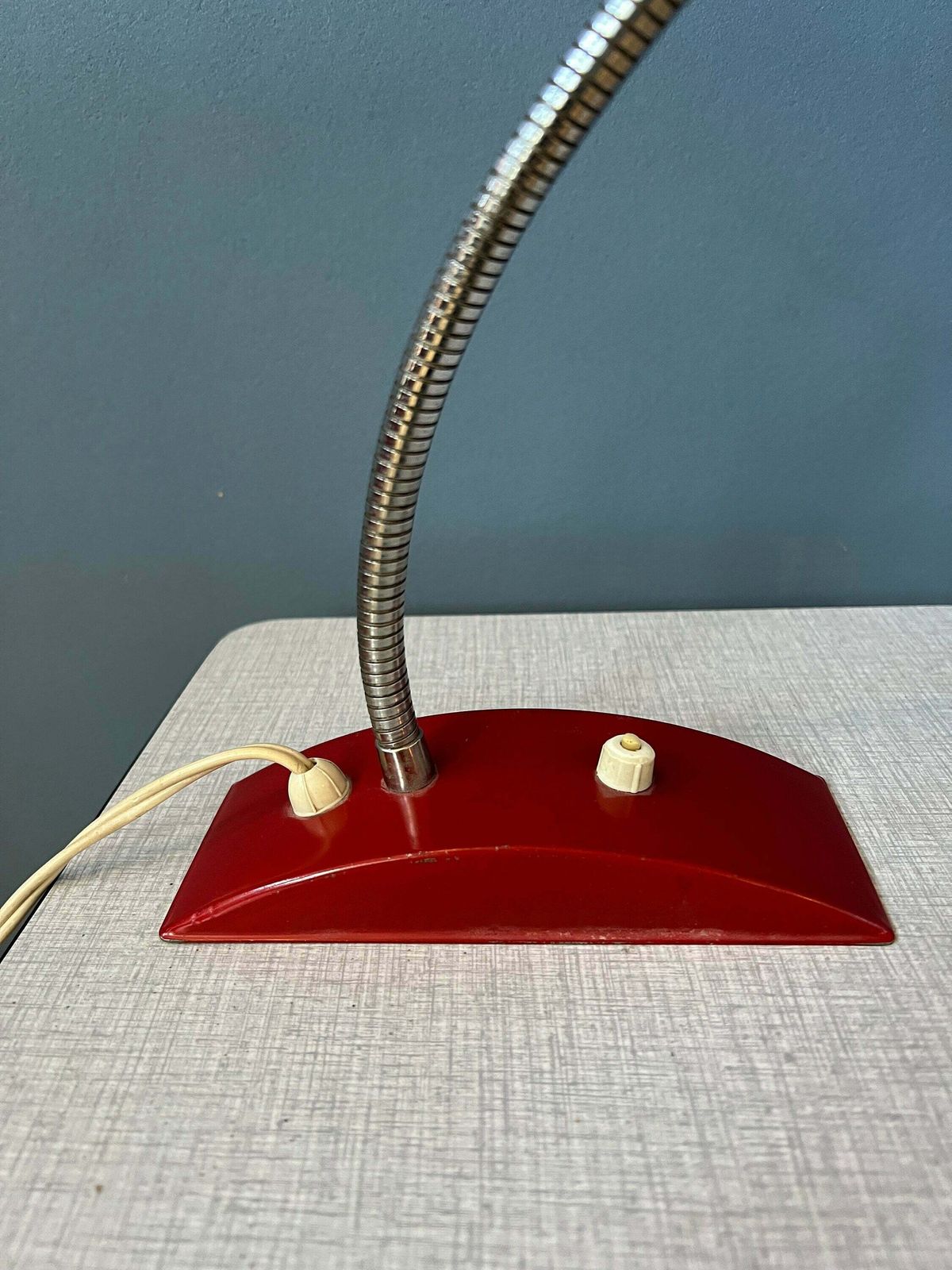photo furniture Flexible Vintage Red Space Age Table Lamp