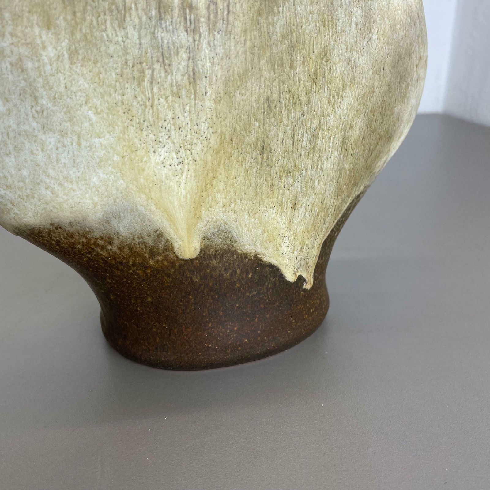 Home Decor Fat Lava Ceramic Pottery Vase Gerda Heukeroth Carstens Tönnieshof Germany, 1970s photo