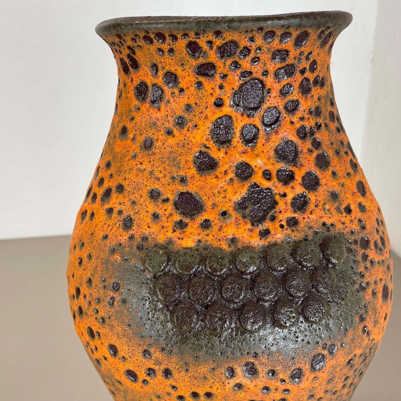 Fat Lava Ceramic Vase "Robot" By Heinz Siery Carstens Tönnieshof, Germany, 1960s photo buy