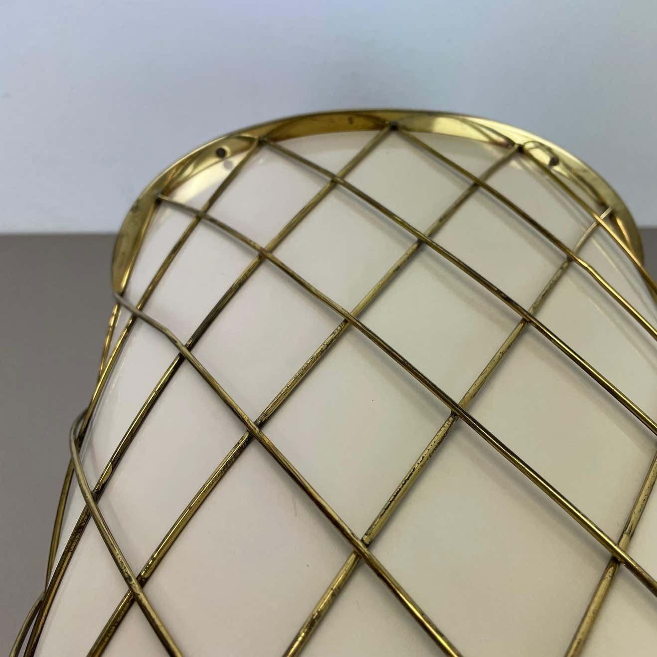 photo vintage Original 1950s Brass Umbrella Stand By Vereinigte Werkstätten München, Germany