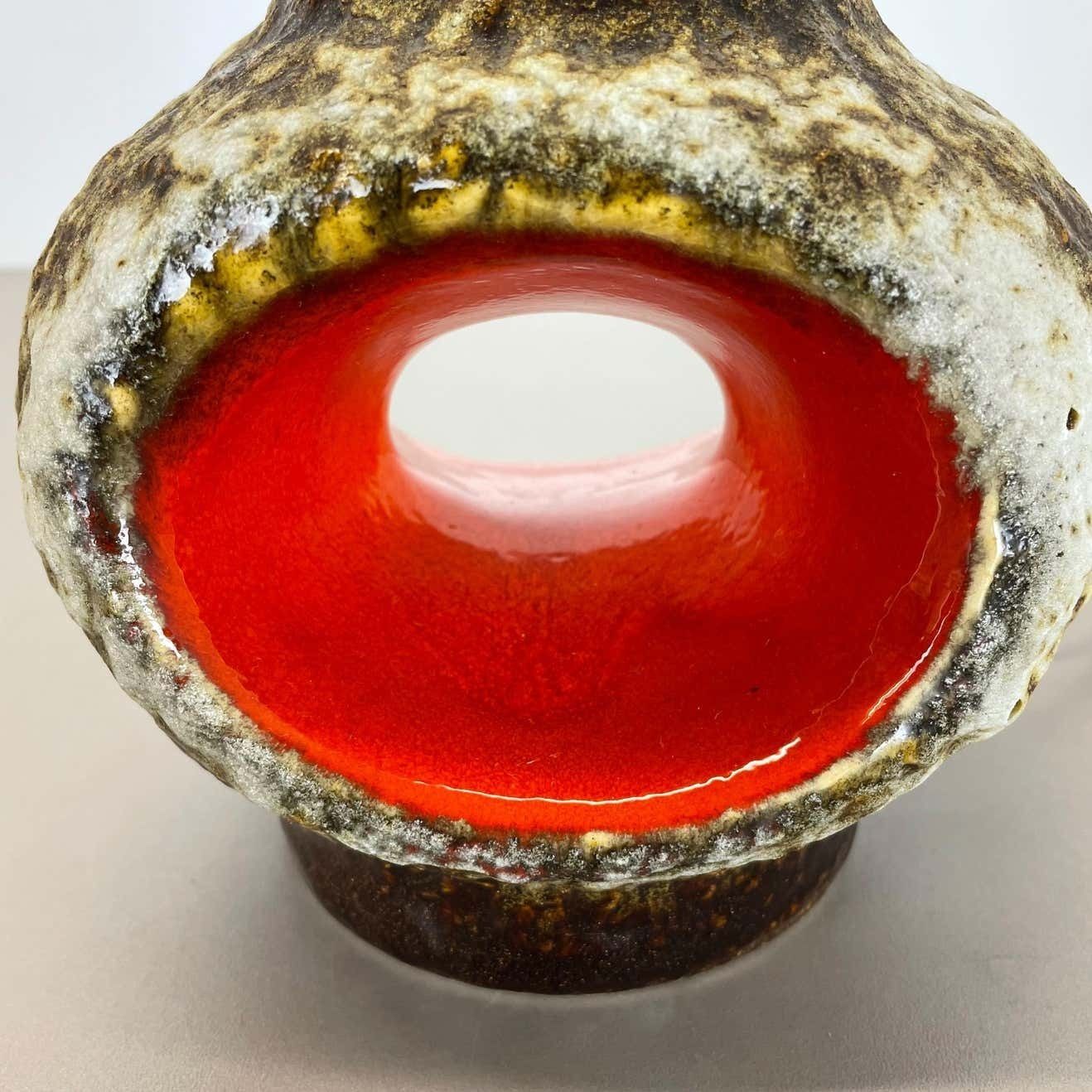 Rare Fat Lava Ceramic Pottery Table Light By Dümler And Breiden, Germany, 1970s photo buy