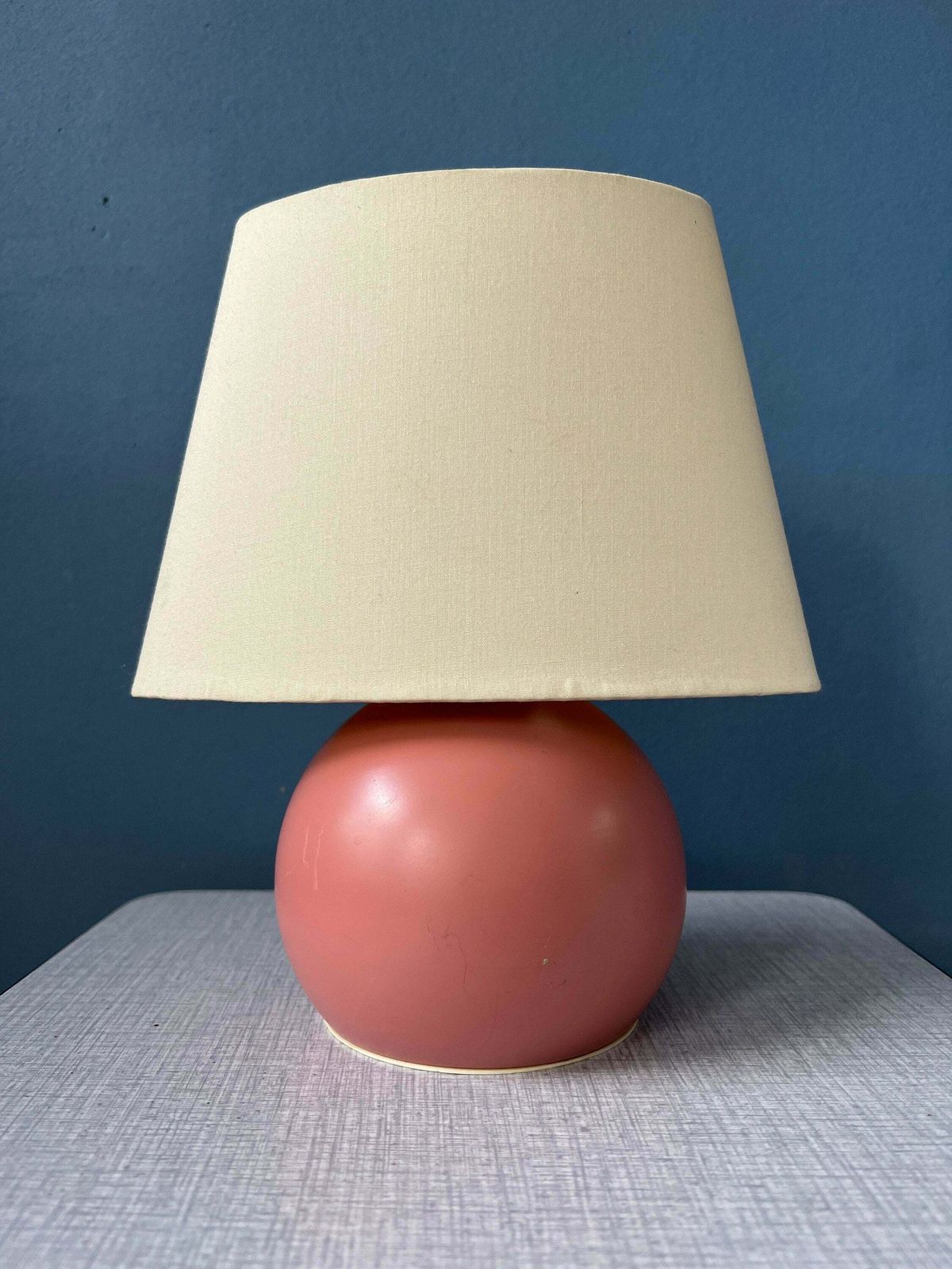 Kleine Roze Eclectische Bureaulamp, Boho photo 80.104
