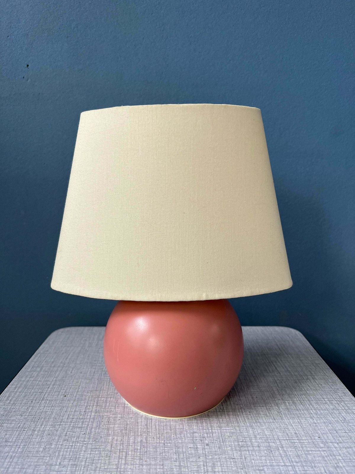 Kleine Roze Eclectische Bureaulamp, Boho photo buy