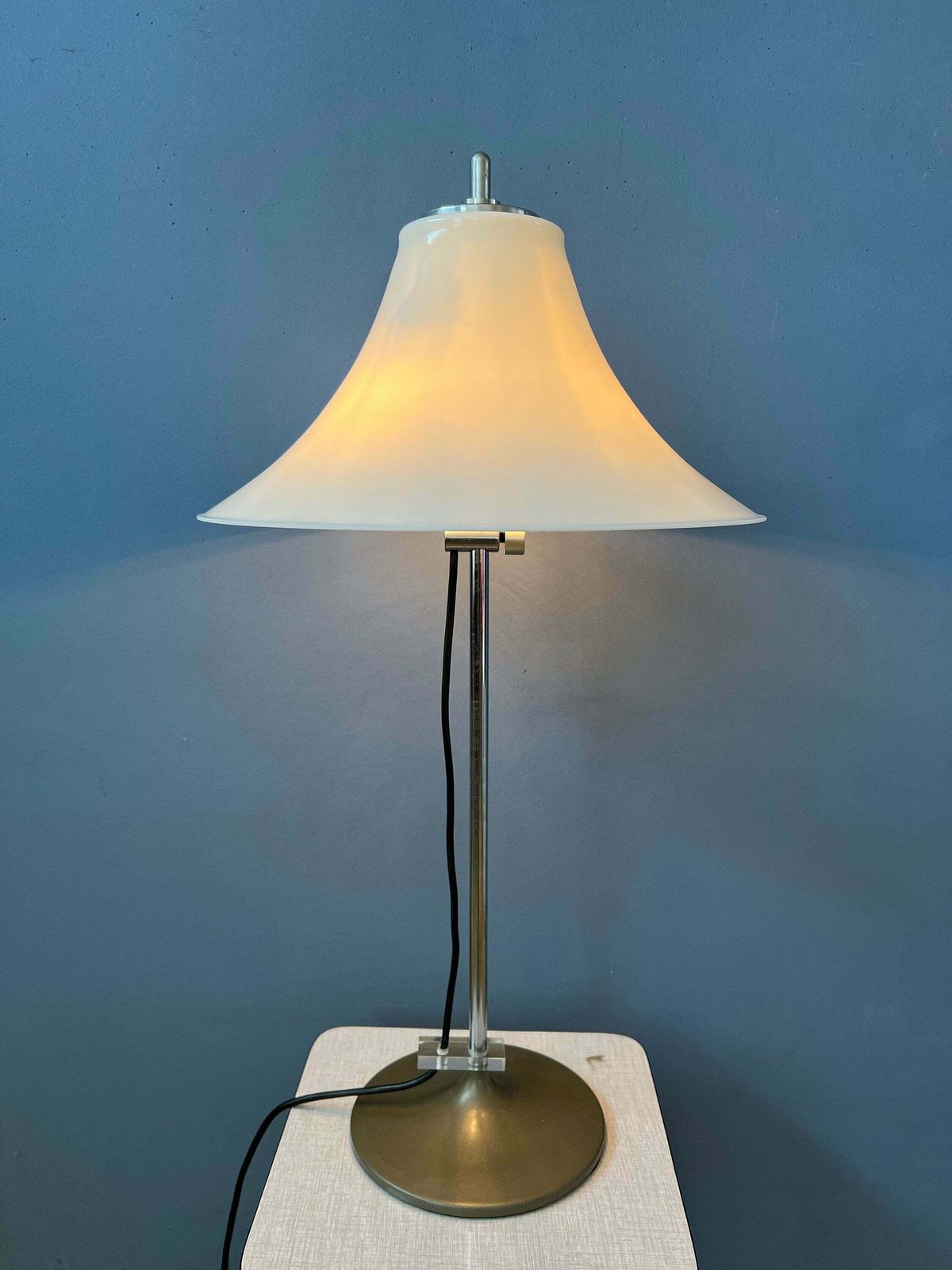 Vintage Gepo Space Age Tafellamp | Mid Century Lamp | Vintage Bureaulamp photo furniture
