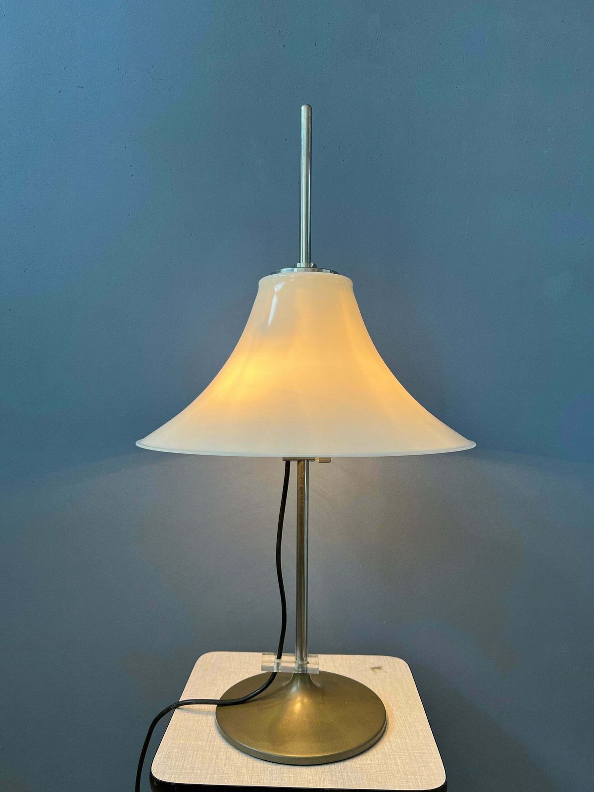 Vintage Gepo Space Age Tafellamp | Mid Century Lamp | Vintage Bureaulamp photo for sale