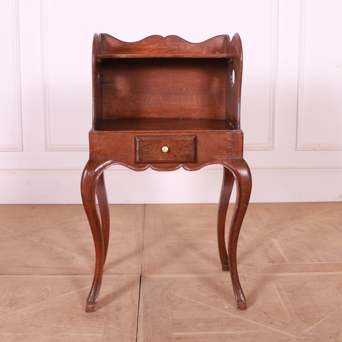 French Oak Bedside Table, 1800s photo for sale