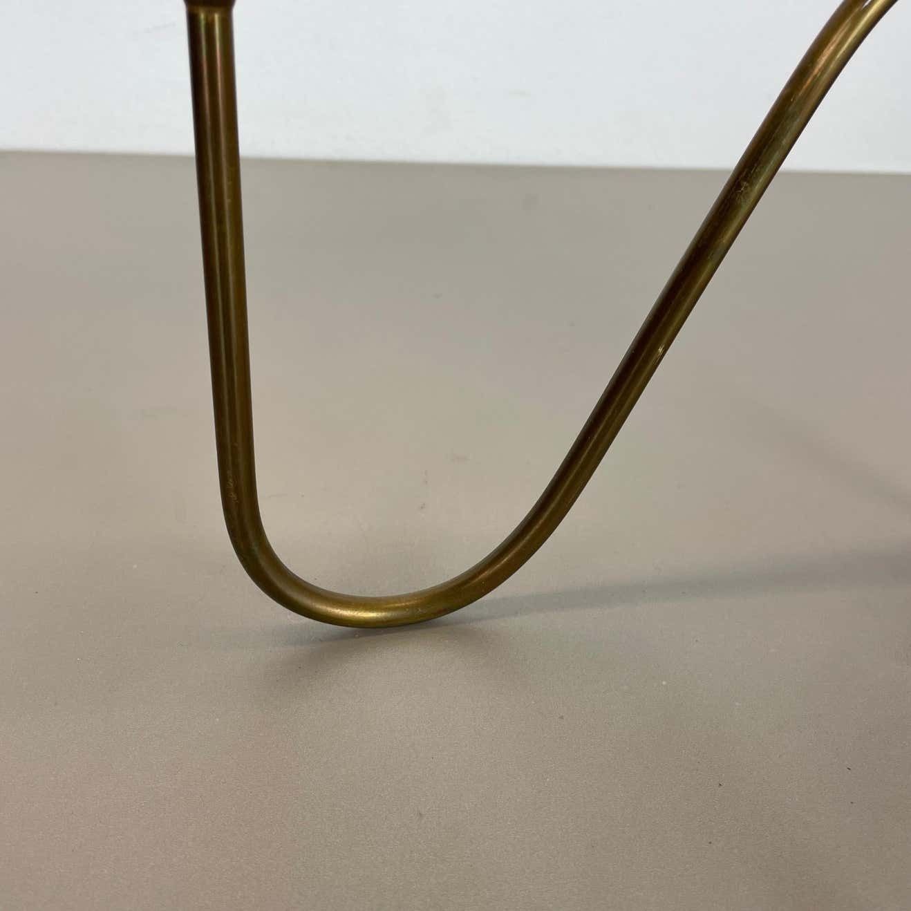 photo for sale Sculptural Brass Candleholder Object By Günter Kupetz For Wmf, Germany 1950s