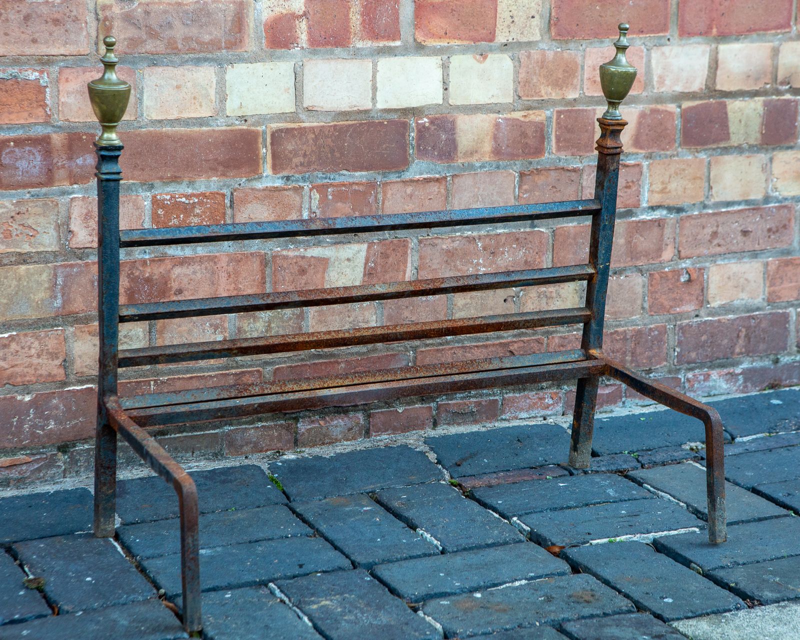 Regency Fire Accessories Antique Fire Dogs Andirons Early 19th Century Fire Back By Haden Of Trowbridge Country House Fireplace Open Fire photo for sale