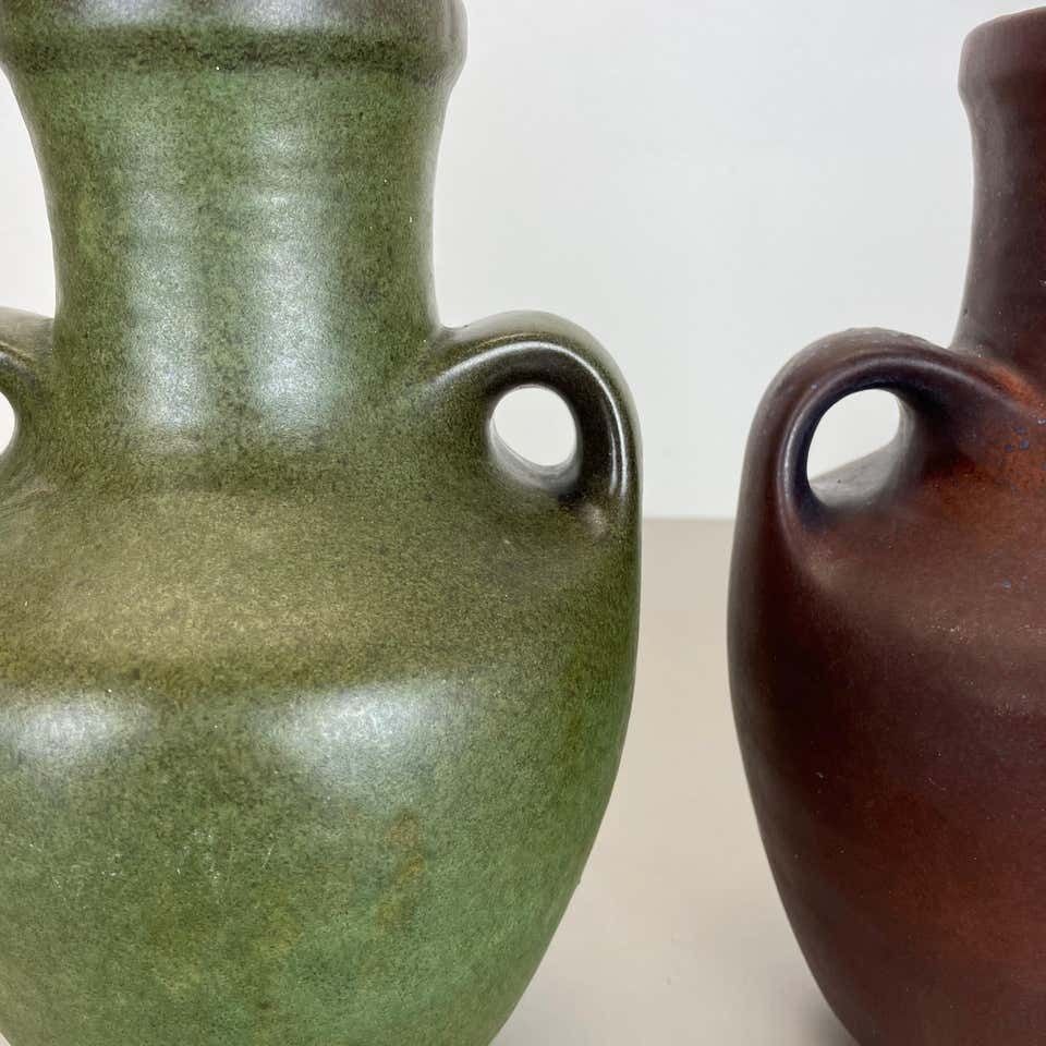 Set Of 2 Ceramic Pottery Vase Heinz Siery Carstens Tönnieshof, Germany, 1970s photo buy