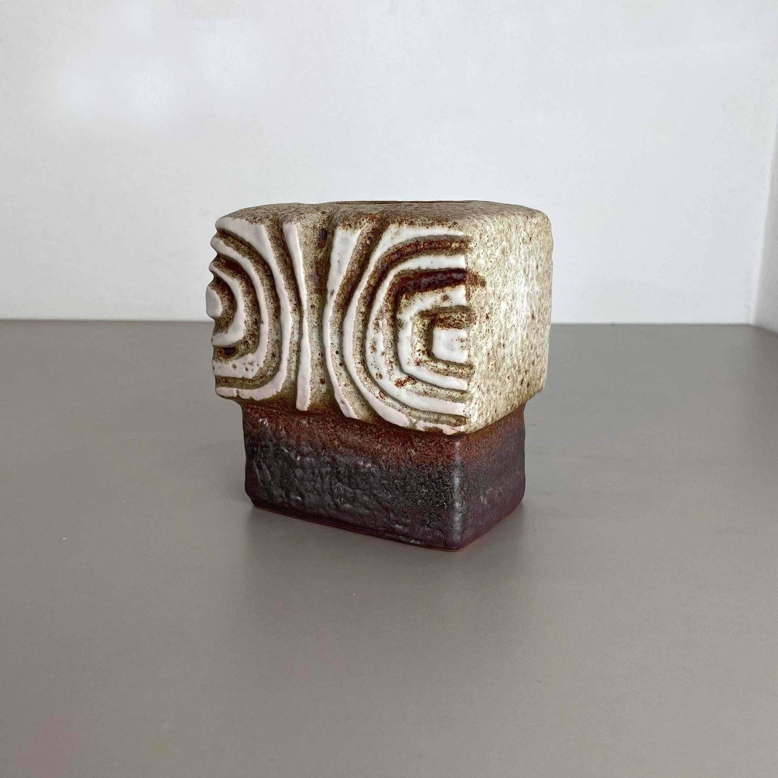 photo for sale Fat Lava Ceramic Pottery Vase Heinz Siery Carstens Tönnieshof Germany 1970s