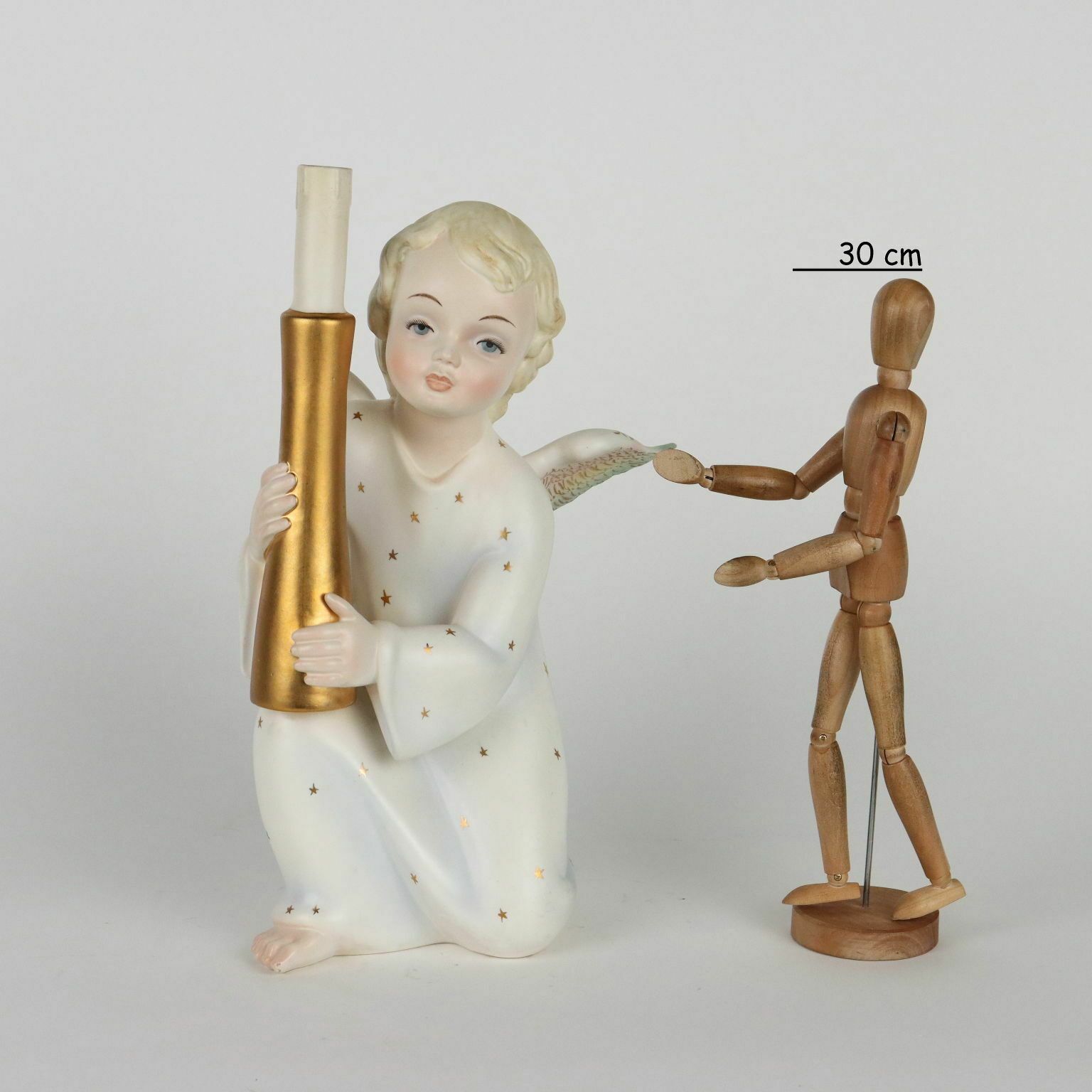 C. Ghigo Little Angel Ceramic Italy 1930s 1940s photo furniture