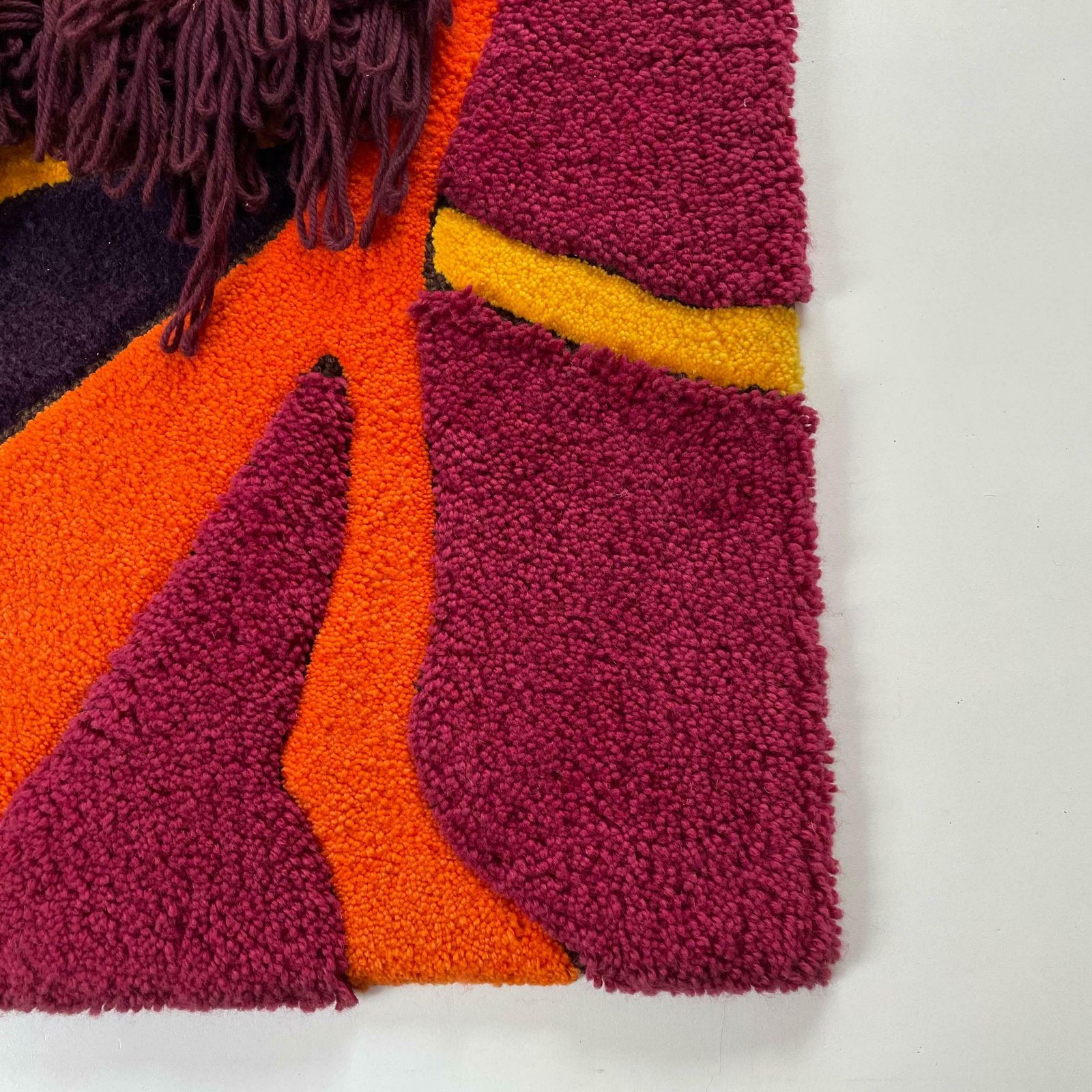 Modernist German Wall Rug By Ewald Kröner For Schloss Hackhausen, Germany, 1970s photo buy