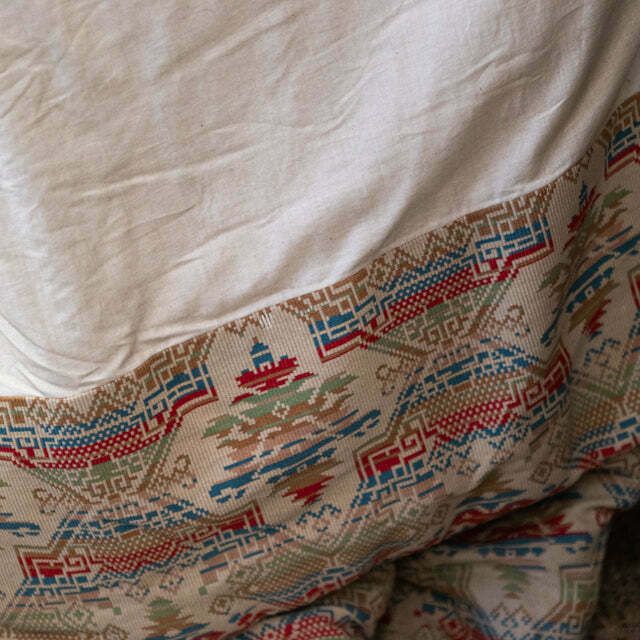 photo for sale Reclaimed Heavy Tapestry Curtains With Tribal/Aztec Pattern