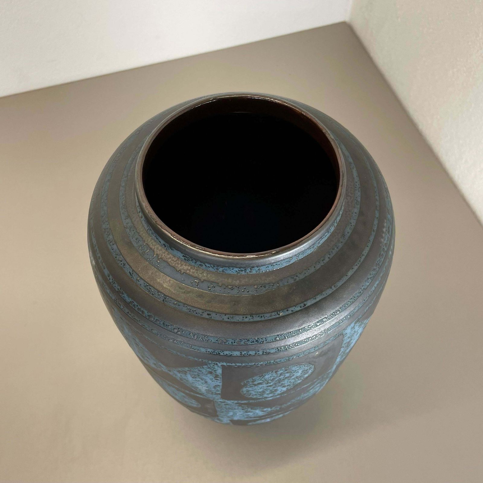 photo for sale Fat Lava Ceramic Ankara Vase By Heinz Siery Carstens Tönnieshof Germany 1960s