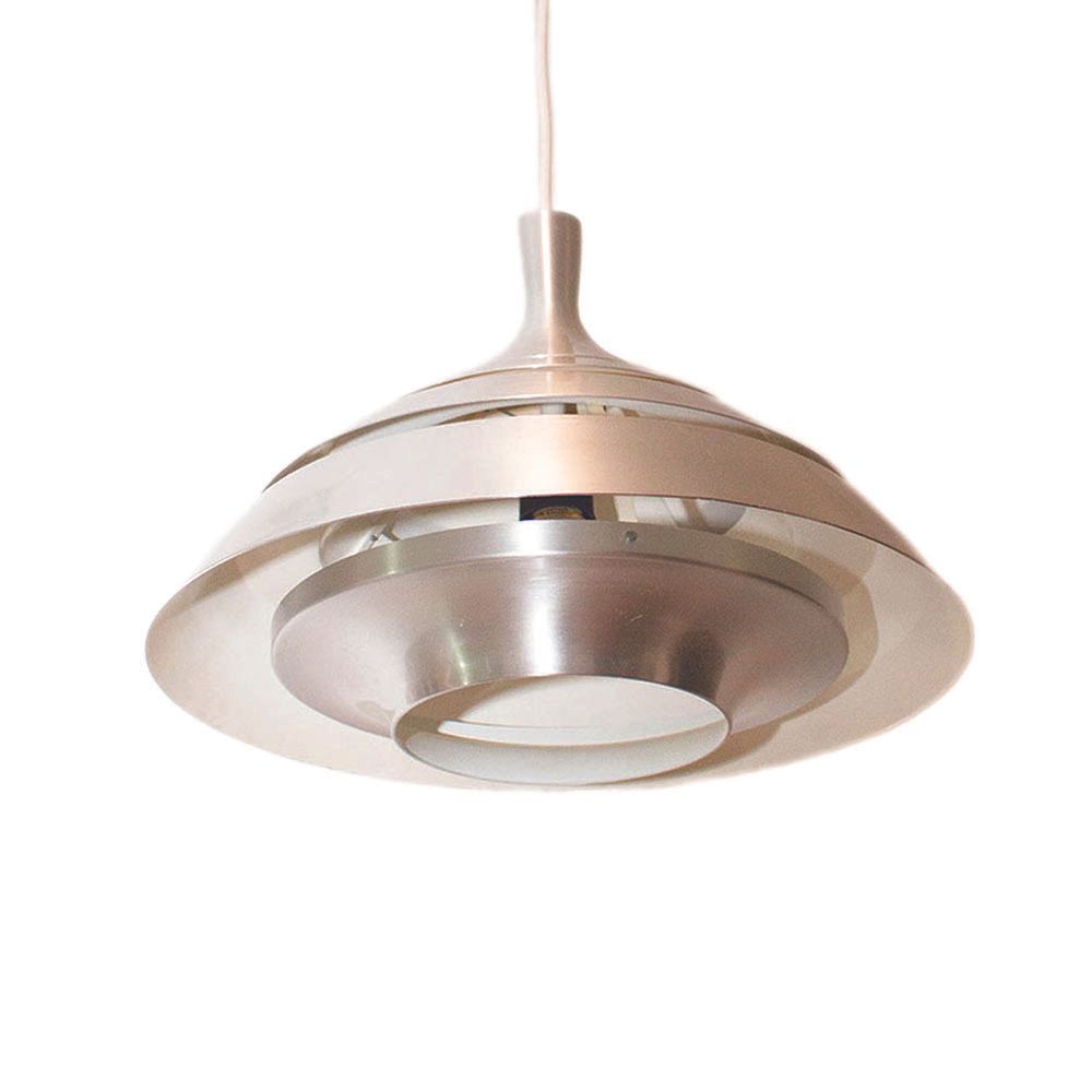 Aluminum Pendant Lamp By Hans Agne Jakobsson, Sweden, 1960s photo buy