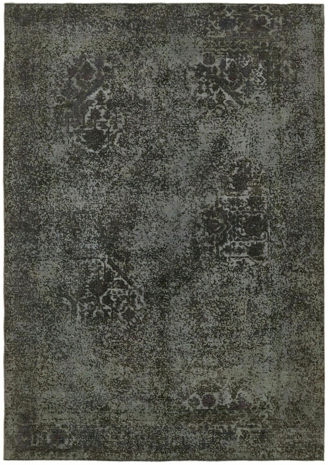 Handmade Grey 335 X 239 Cm Over Dyed Large Area Rug