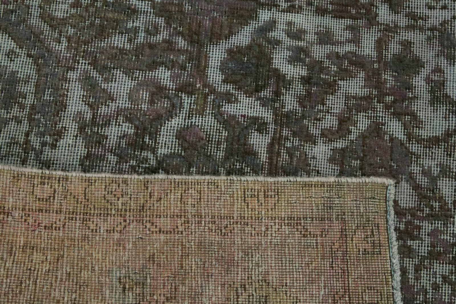 Handmade Grey 335 X 239 Cm Over Dyed Large Area Rug photo buy