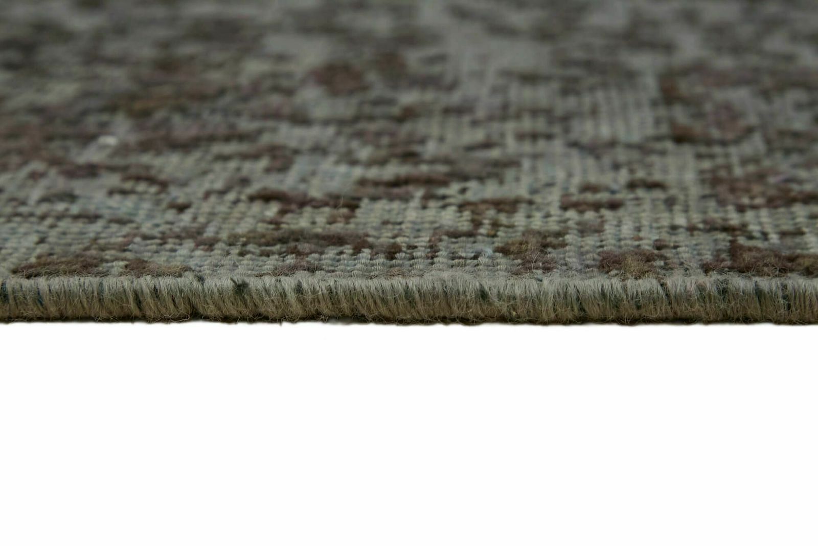 Handmade Grey 335 X 239 Cm Over Dyed Large Area Rug photo vintage