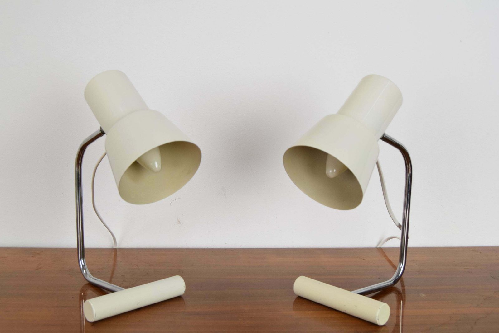Pair Of Mid Century Table Lamps By Josef Hurka For Napako,1970's. photo furniture