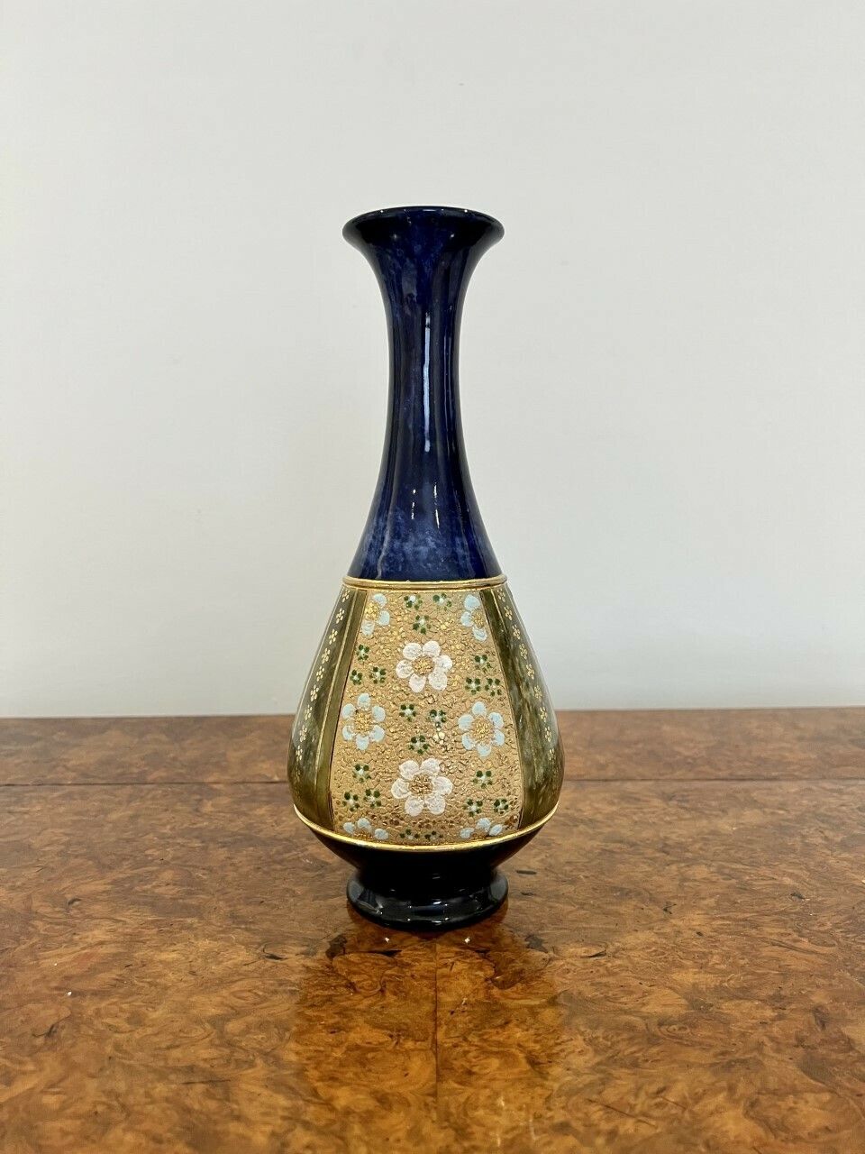 Elegant Victorian Doulton Vase, 1800s photo for sale