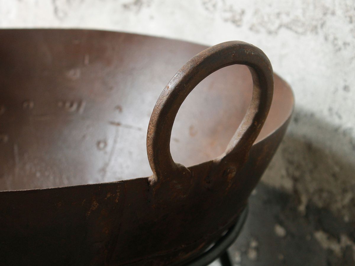 Kadai Fire Bowl Large, Traditional photo Home Fixtures