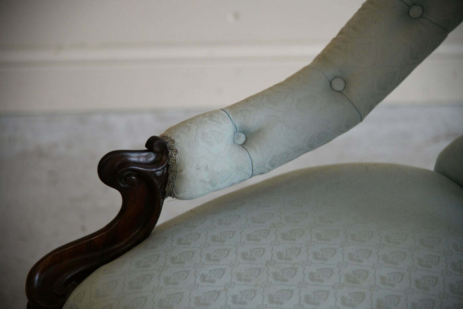Victorian Rosewood Armchair, 1800s photo buy