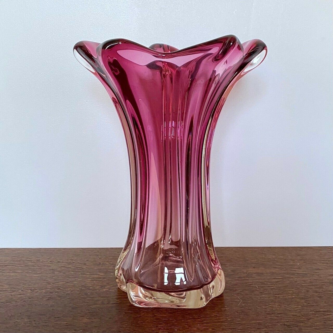 photo furniture Very Large Pink Vase Of Fratelli Toso   Chambord