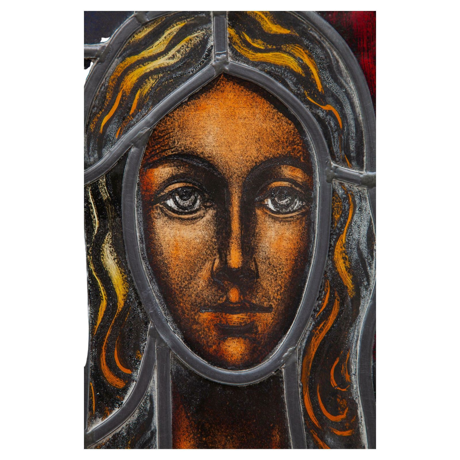 Art Deco Stained Glass, Belgium Artist, 1930s photo furniture