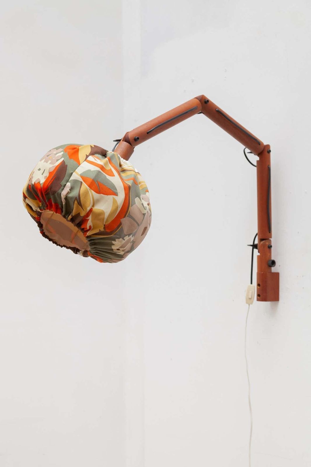 Swing Arm Teak Wall Lamp 1970s Designed By Uno & östen Kristiansson For Luxus photo Lighting