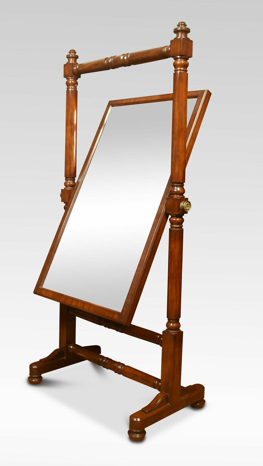 Pair Of Country House Cheval Mirrors photo vinterior
