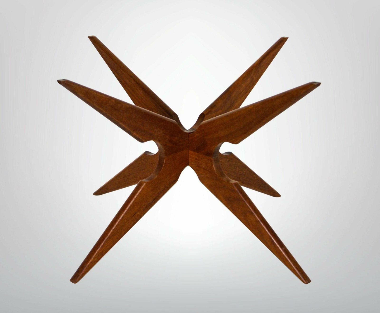 Mid Century Modern Sika Mobler Denmark Teak And Smoked Glass Coffee Table 1960s Labeled photo furniture