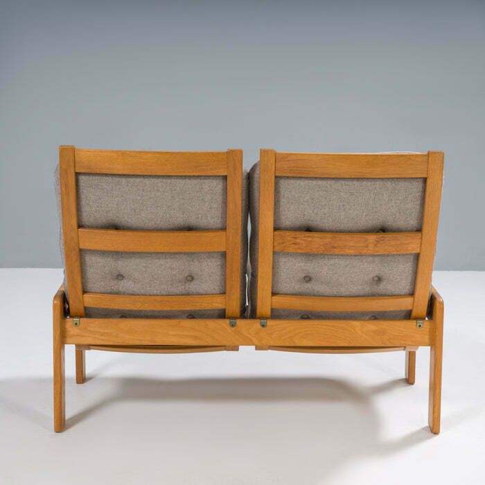 photo buy Yngve Ekström For Swedese Set Of Two Sofas And Footstool Set, 1960s
