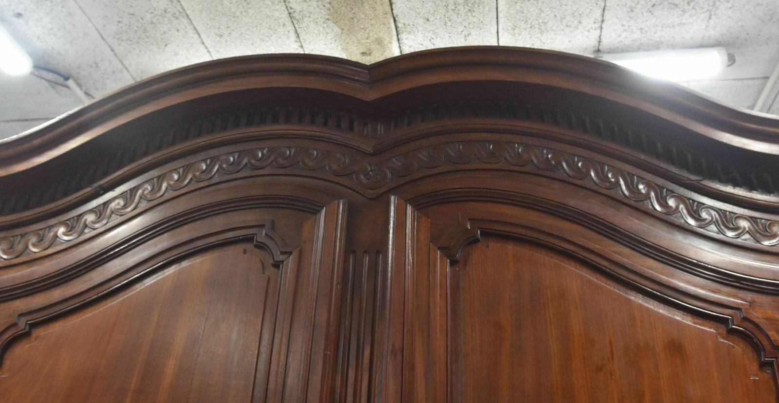 Bordelaise Castle Wardrobe In Solid Mahogany, 18th Century photo buy