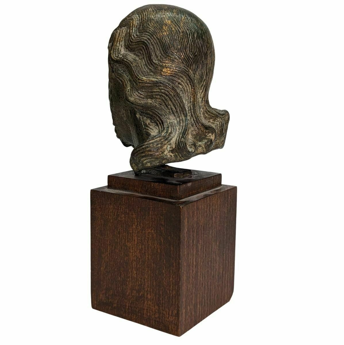 Head Of Christ In Bronze, 18th Century And Earlier photo vinterior