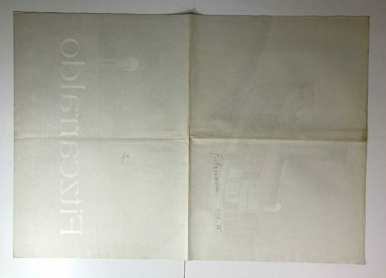 Art Movie Poster, Fitzcarraldo, Jan Tománek, 1982 photo