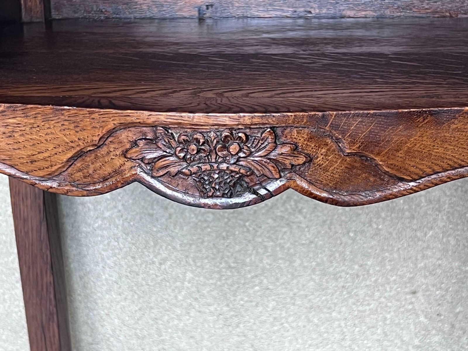 Paire de tables de chevet en noyer noir, XXe siècle, avec tiroir et étagère ouverte photo vintage