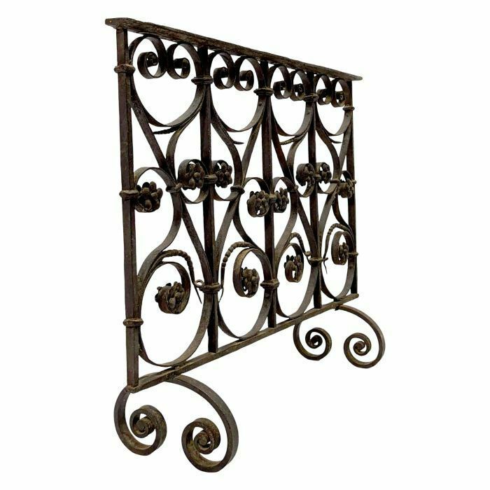 18th Century Wrought Iron Fireplace Screen photo Home Fixtures