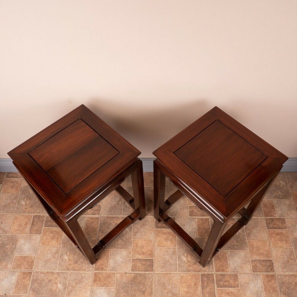 Elegant Pair Of Chinese Table Stands photo 745.0