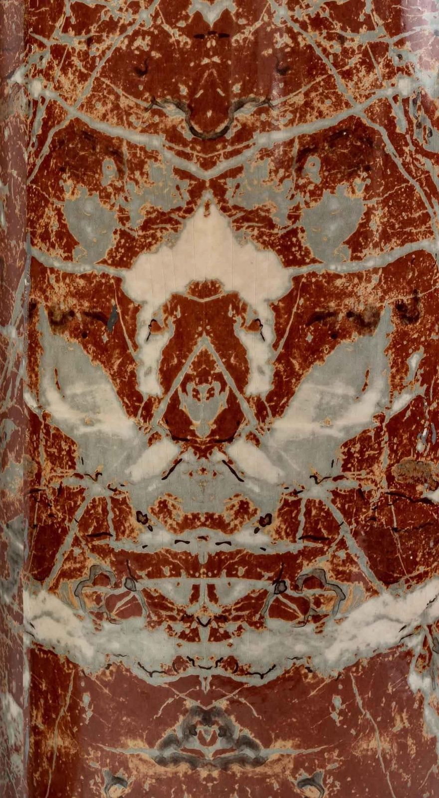 Pair Of Ceramic Columns, Late 19th Century photo vinterior