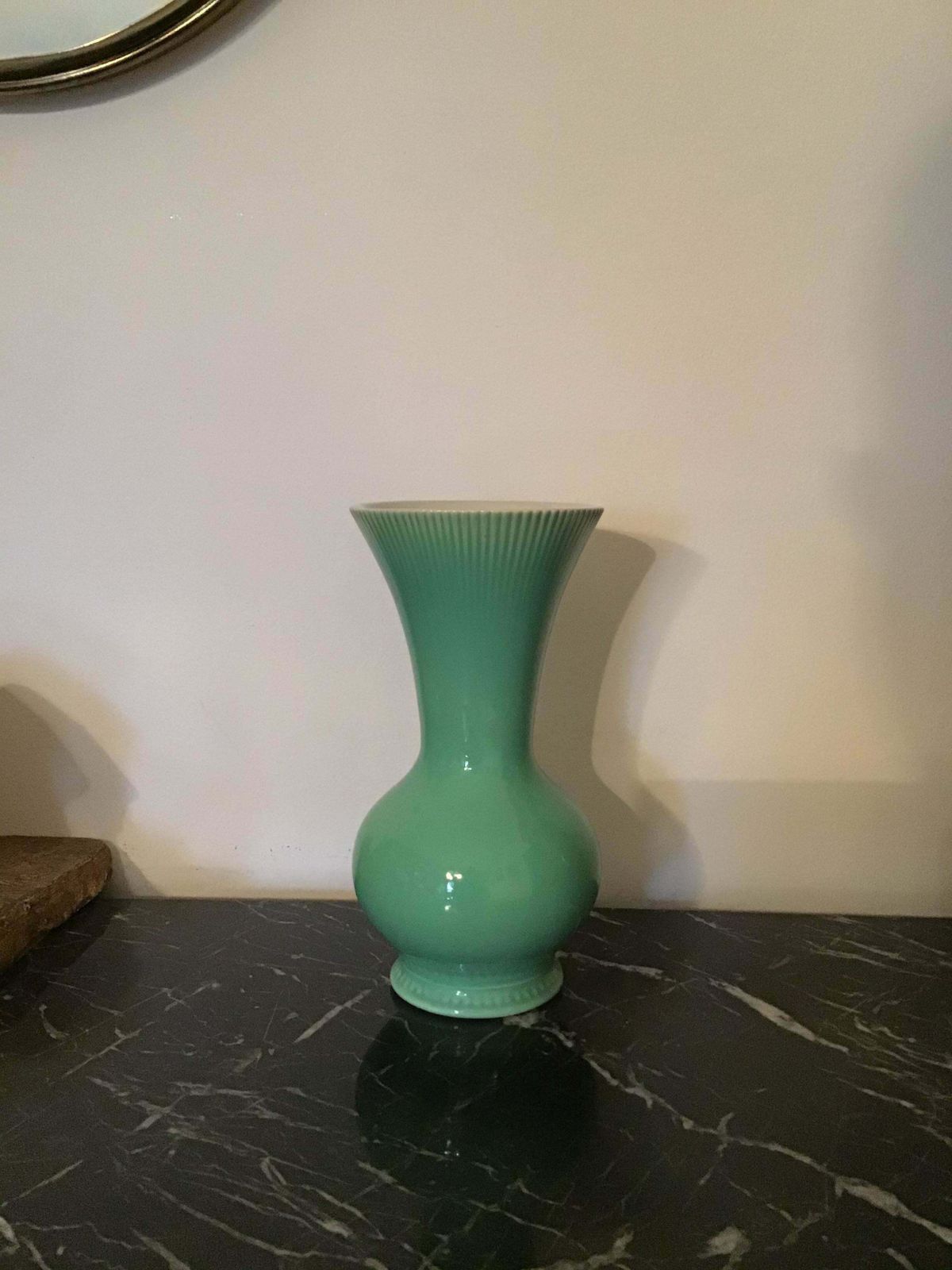 Richard Ginori Giovanni Gariboldi Vase Ceramic 1950 Italy photo for sale