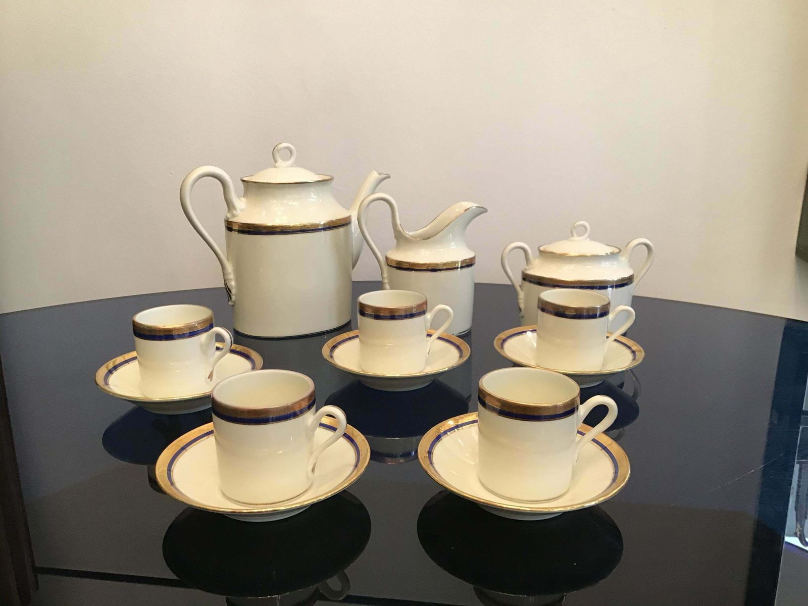 Richard Ginori Porcelain Coffee Service 1960 Italy photo Home Decor