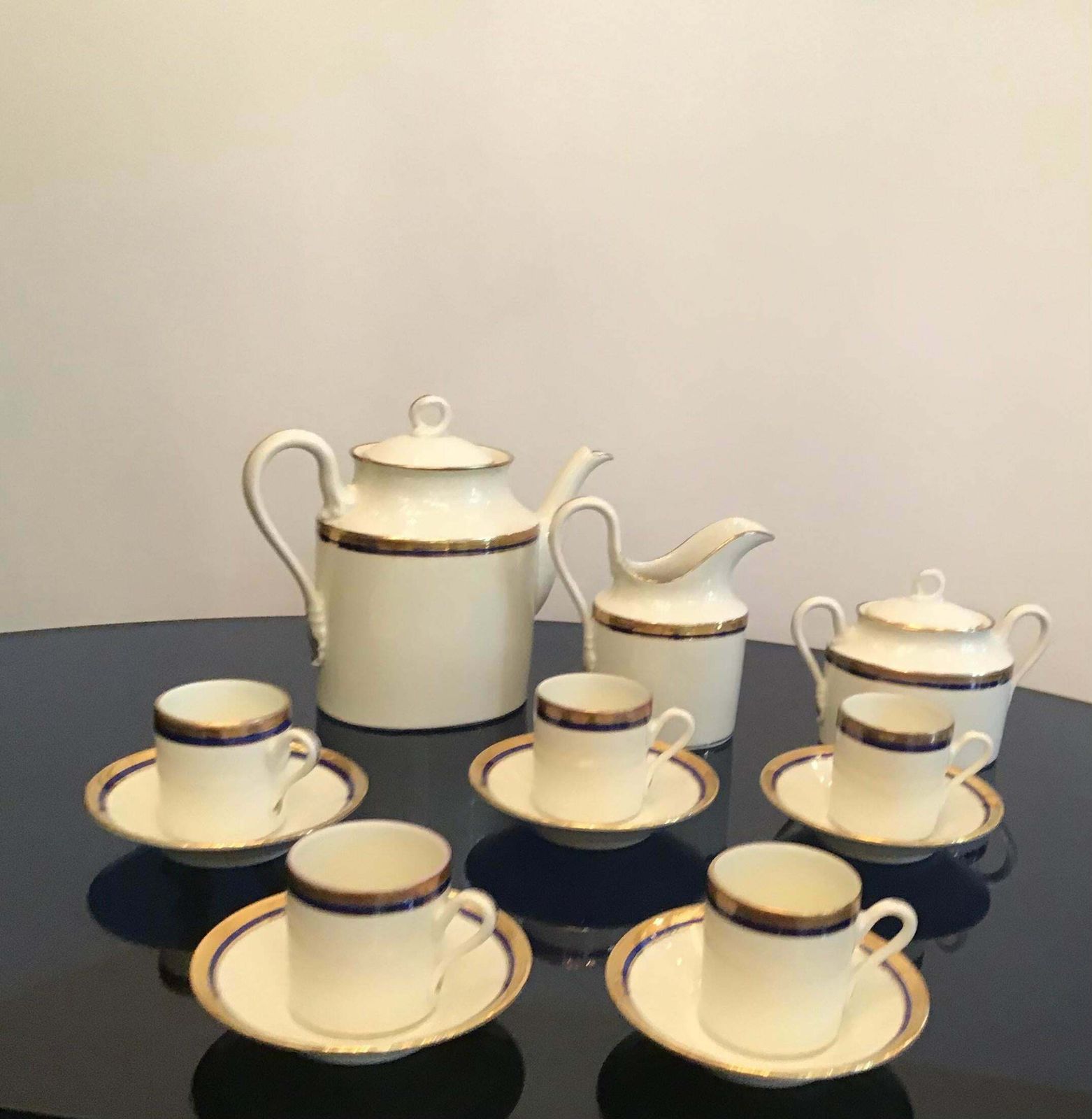 Richard Ginori Porcelain Coffee Service 1960 Italy photo buy