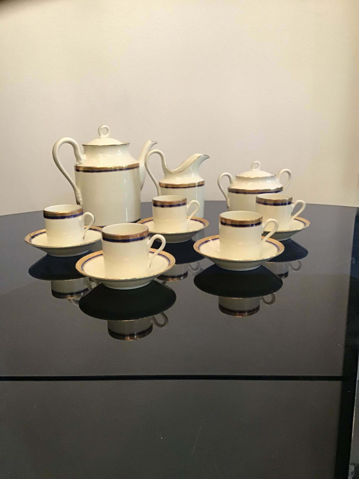 1359.0 Richard Ginori Porcelain Coffee Service 1960 Italy photo