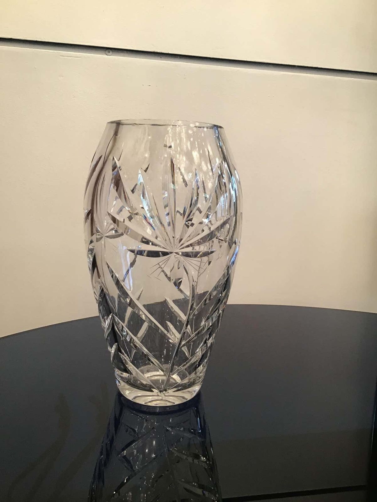 Boemia Vase Led Crystal 1940 Repubblica Ceca photo furniture