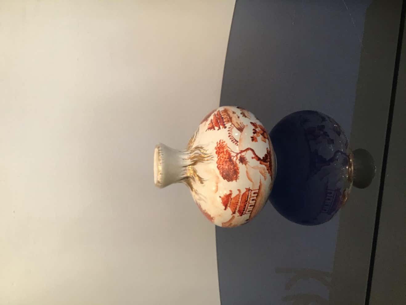 photo vintage Richard Ginori Giovanni Gariboldi Vase Ceramic, 1950, Italy