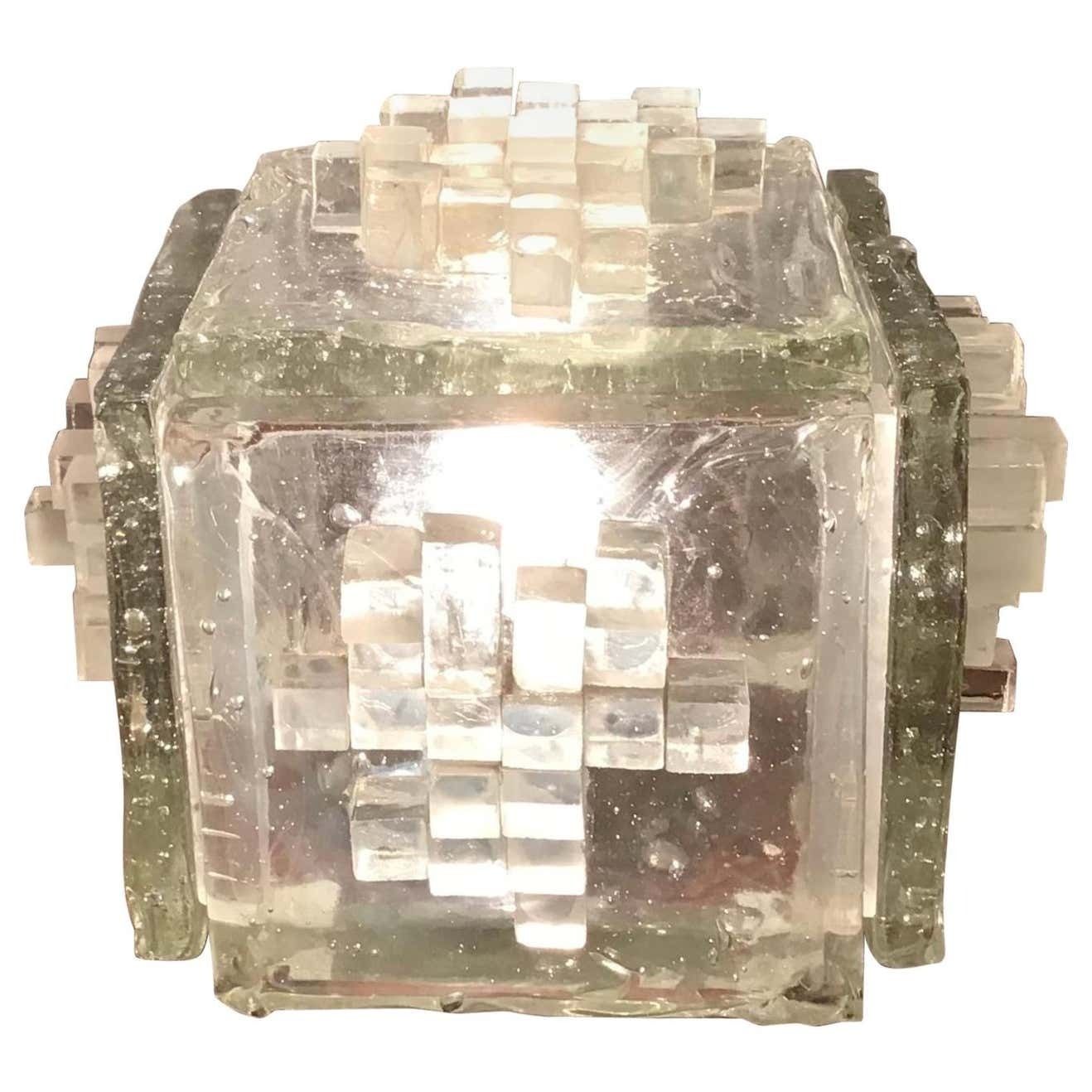 Poliarte “Apis” Table Lamp Murano Glass, 1960, Italy