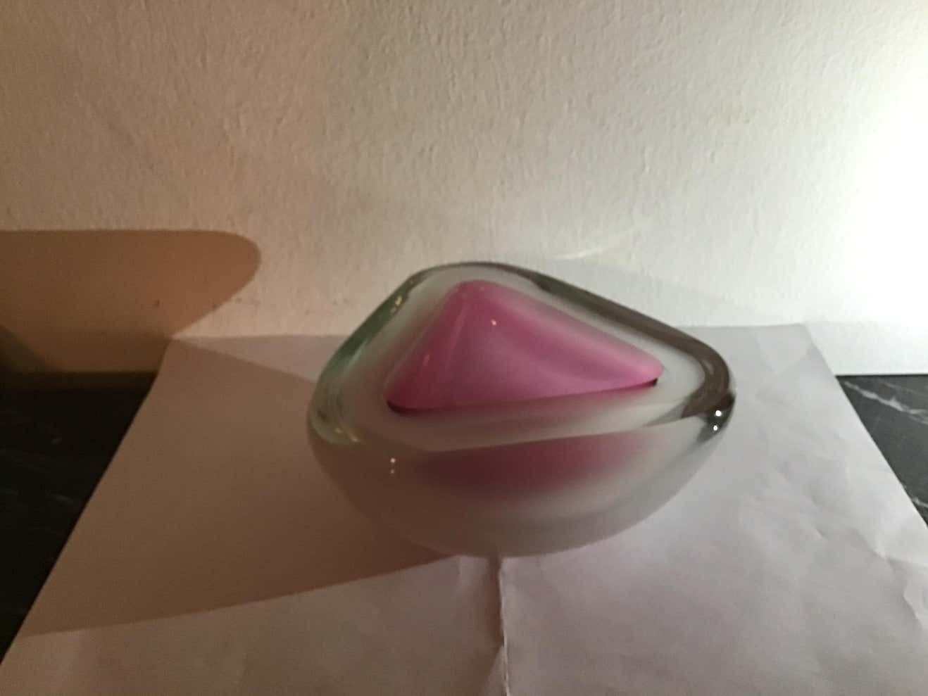 Seguso Ashtray Murano Glass, 1950, Italy photo for sale