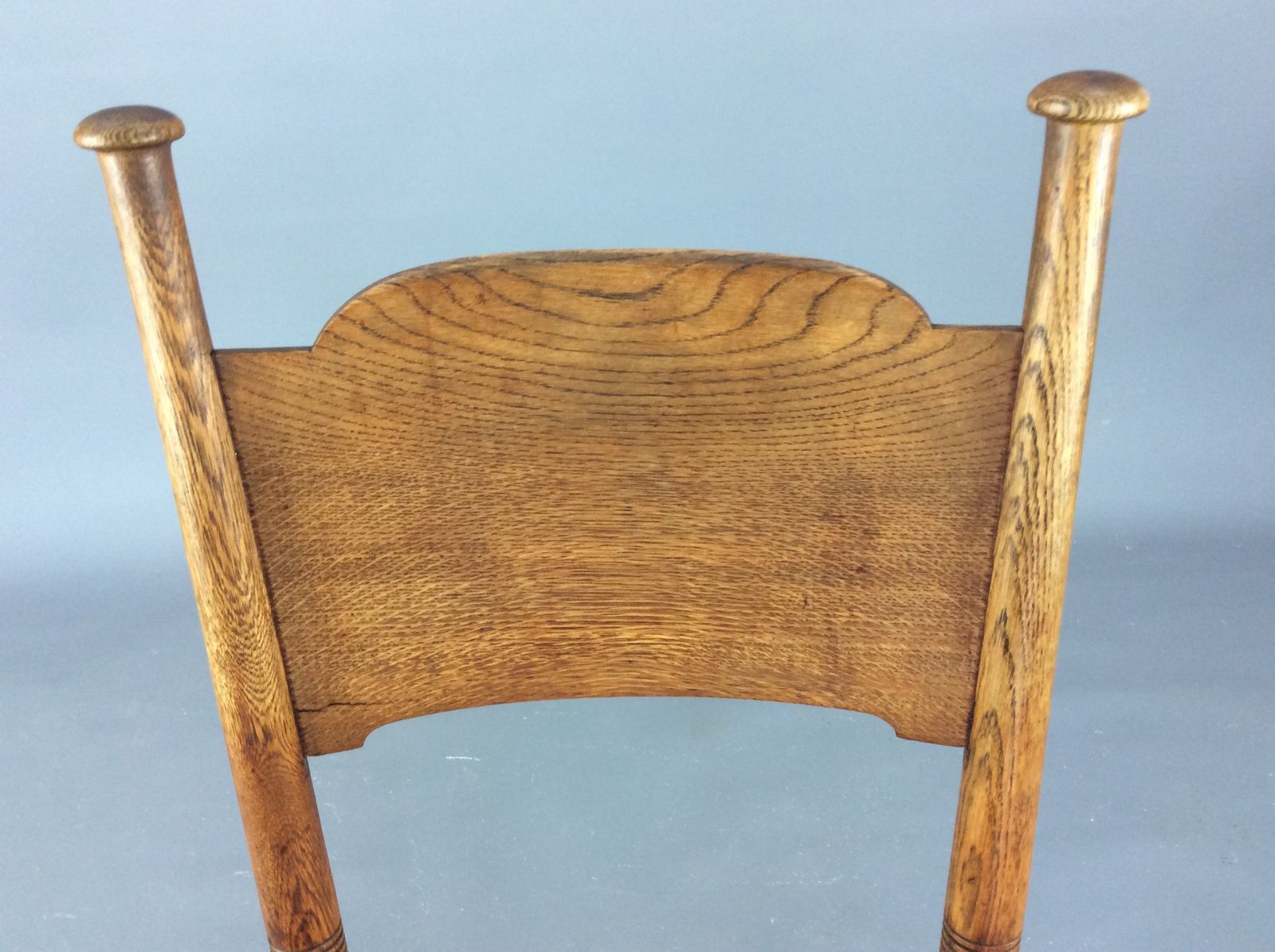 Pair Of Arts & Crafts William Birch Side/Hall Chairs C1900 photo vinterior