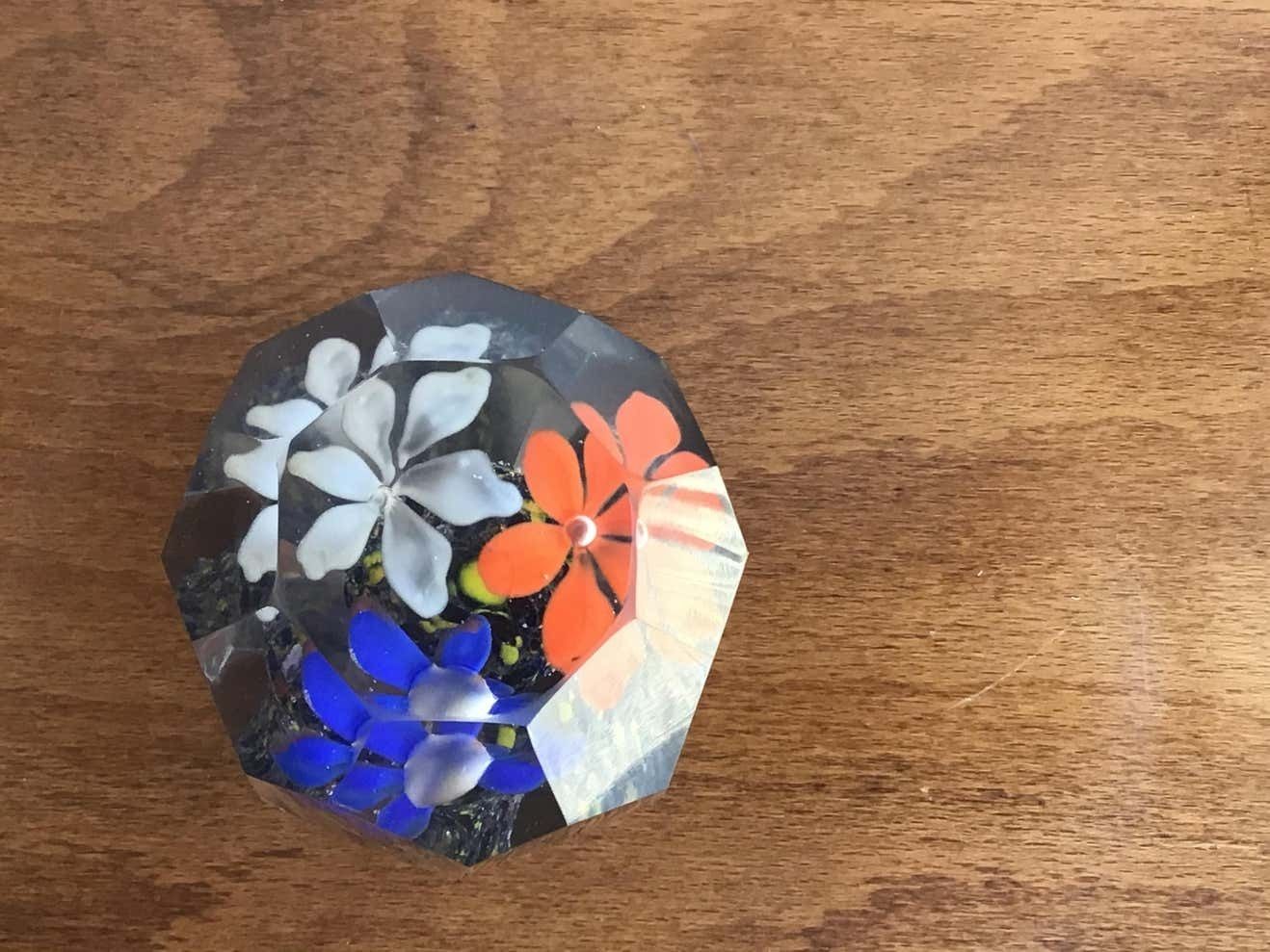 Home Decor Seguso Paperweight Murano Glass 1950 Italy photo